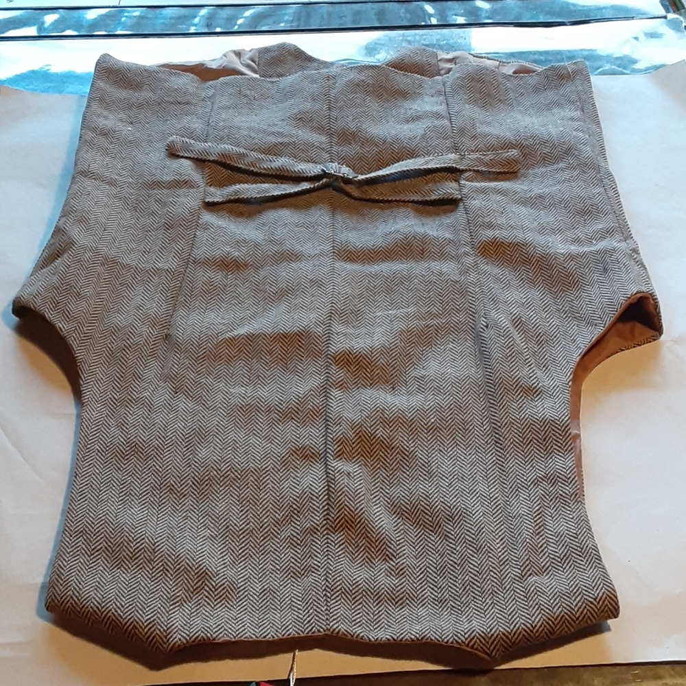 Herringbone Pattern Vest - image 3